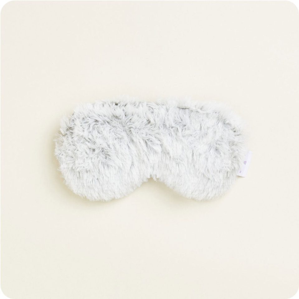 Marshmallow Gray Eye Mask Warmies