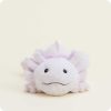Pink Axolotl Warmies Junior