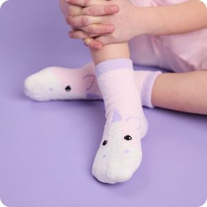 Unicorn No-Slip Socks